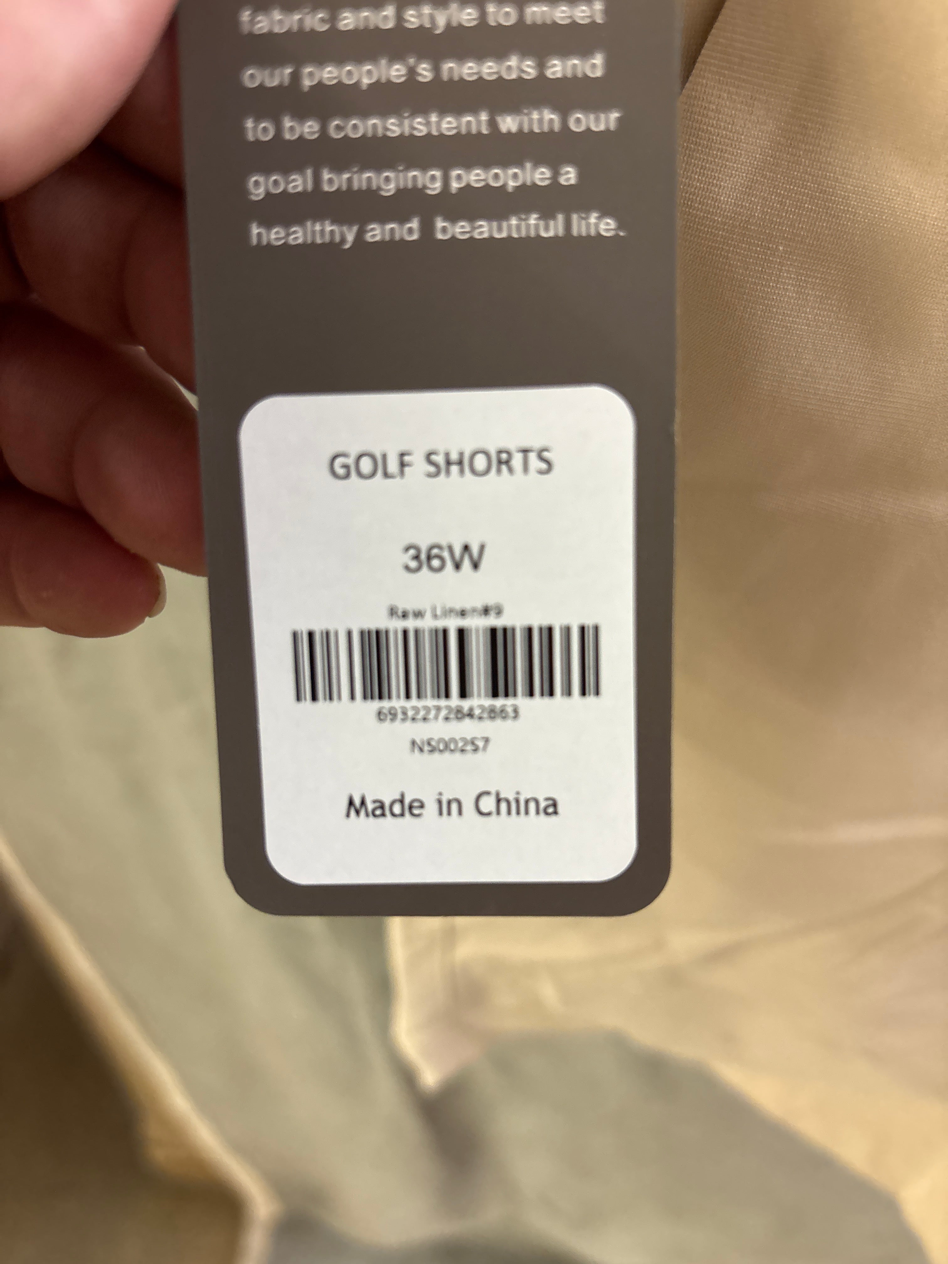 CRZ yoga golf shorts