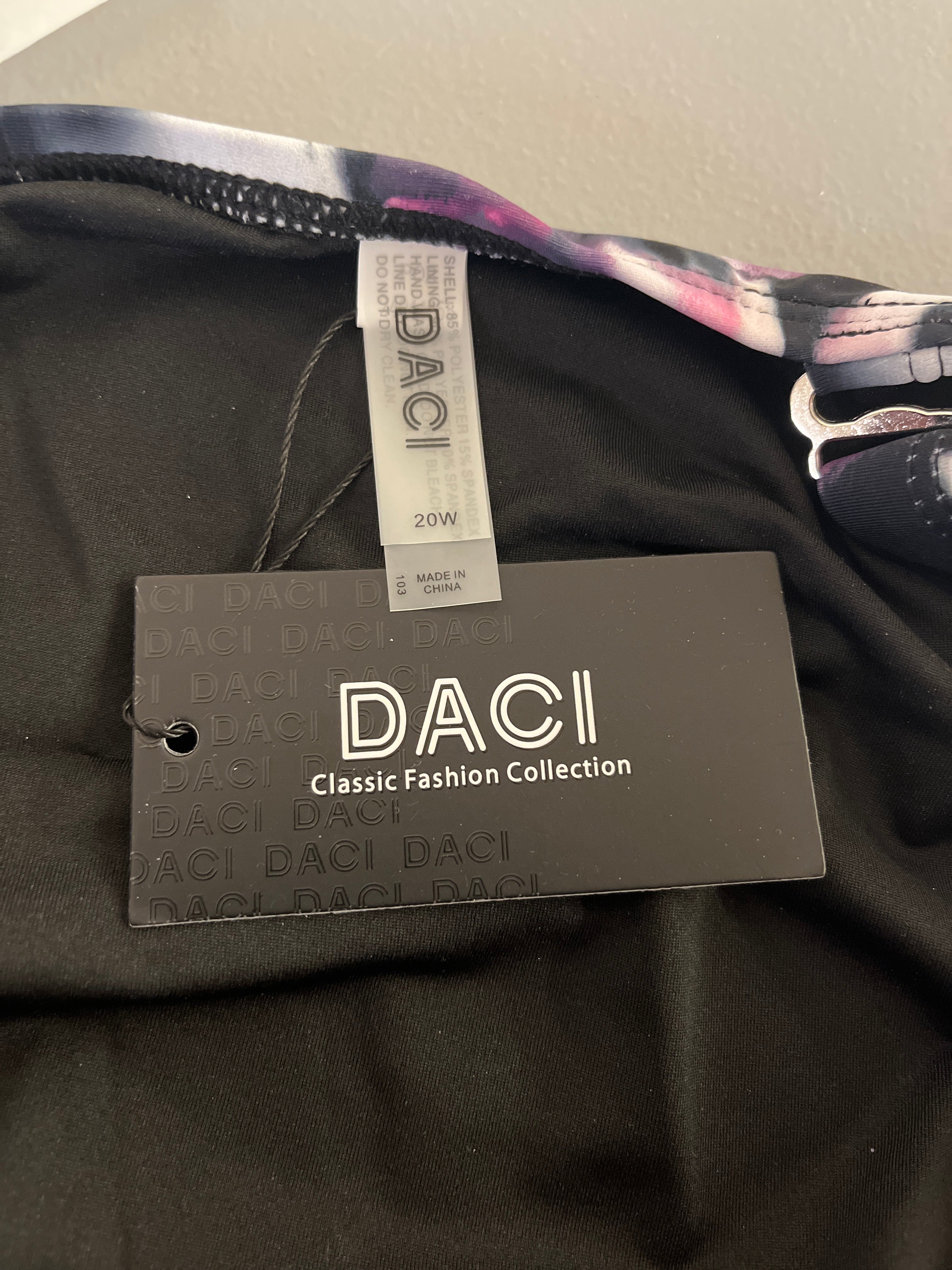 Daci floral 2 piece bathing suit