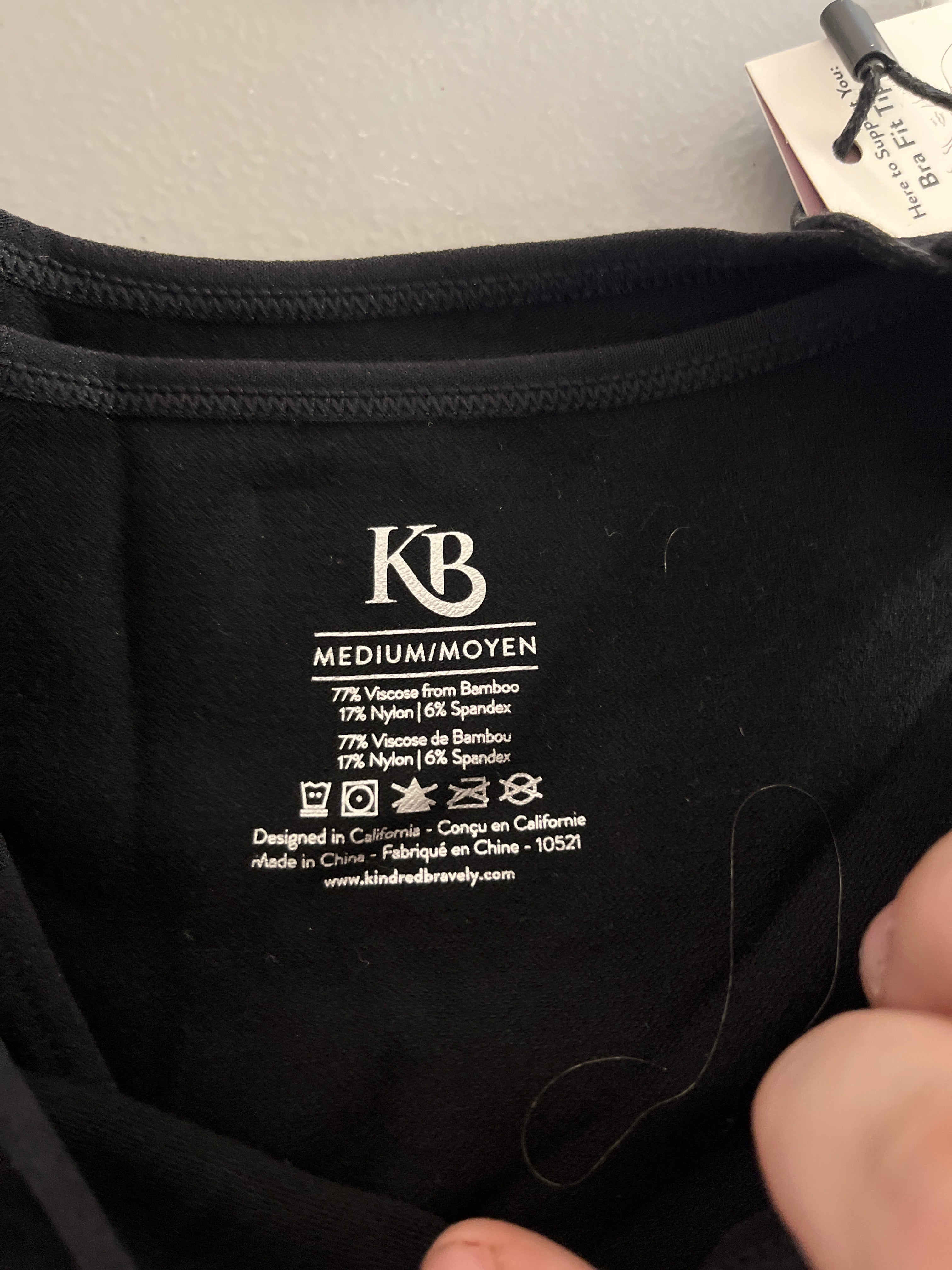 Sublime black nursing bra ( does have some stains as showed in the picture)