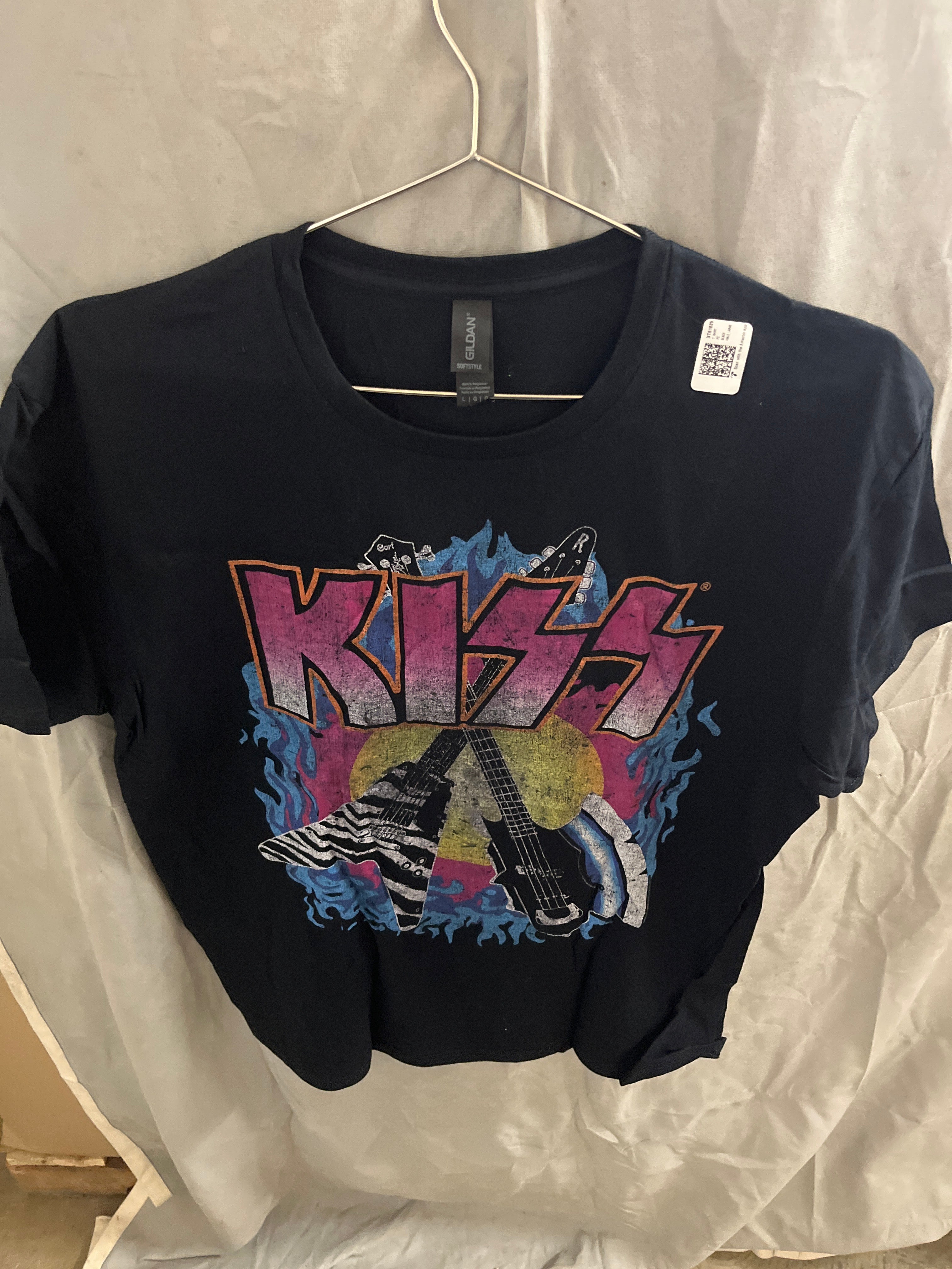 Gildan KISS black Tshirt