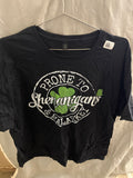 Gildan prone to shenanigans black Tshirt