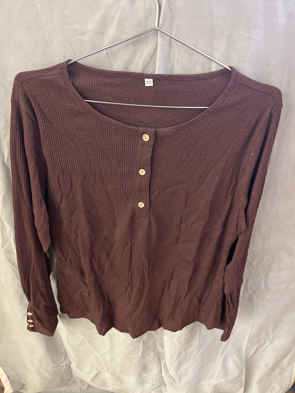 Brown long sleeve sweater