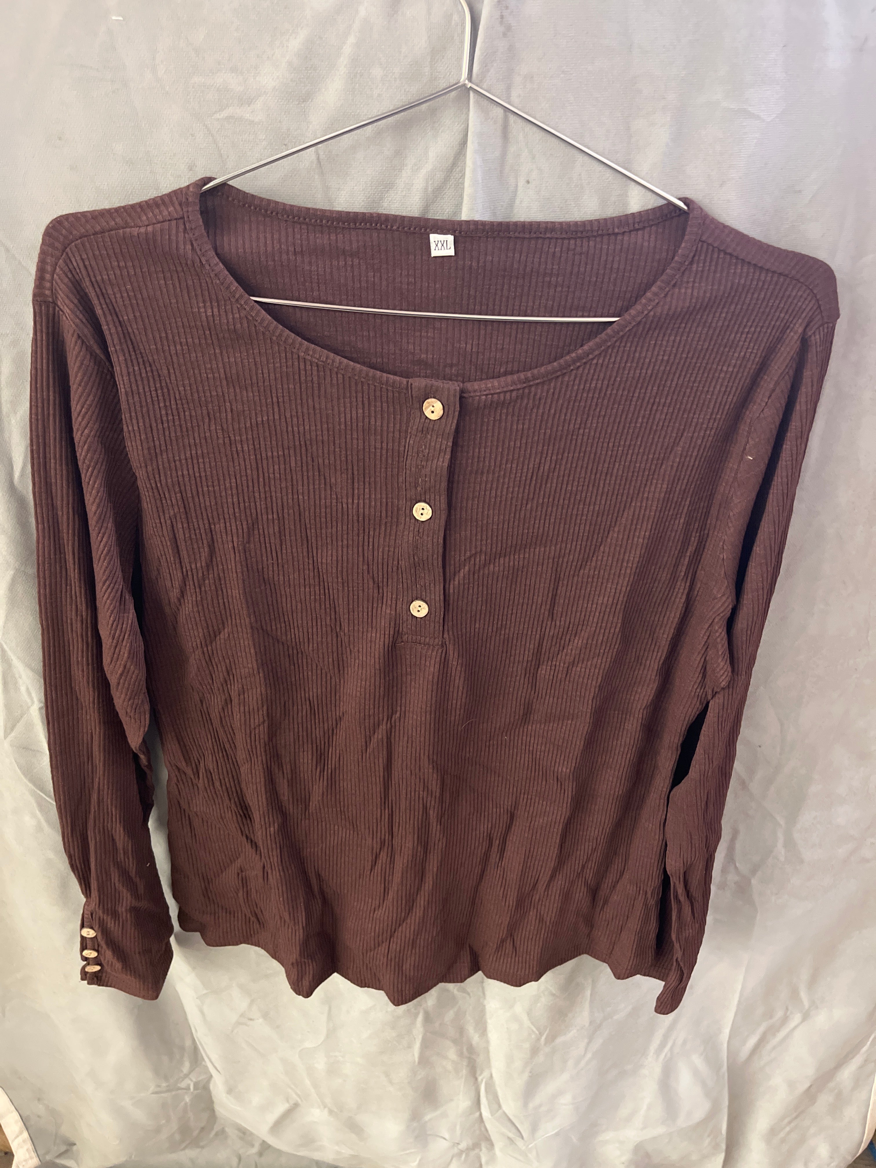 Brown long sleeve sweater