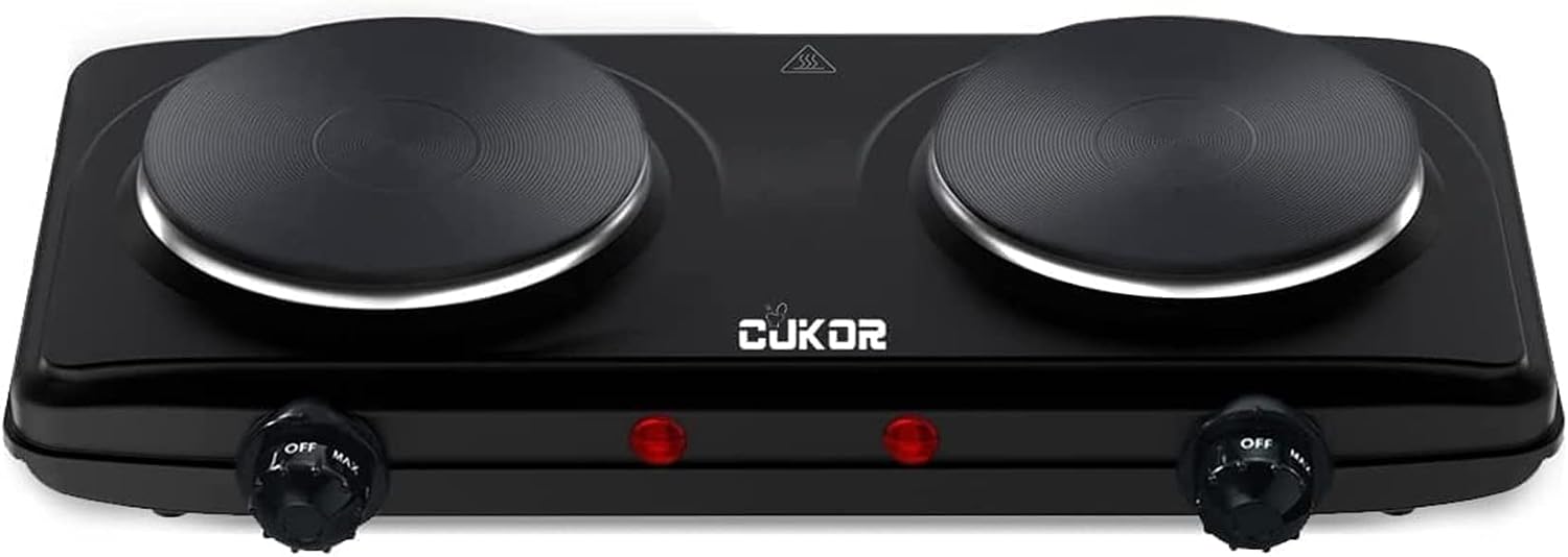 CUKOR Double Cast Iron 2 Burner