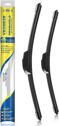 VEIGEIR 24 Inch + 20 Inch Windshield Wiper Blades 2 Pack