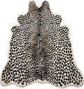 Huichenxing2021FURSTORE Faux Cheetah Area Rug Animals Printed Hide Mats Leopard Faux Hide Area Rug 5.2ft x 6.5ft / 63 x 78.7inch / 160 x 200cm