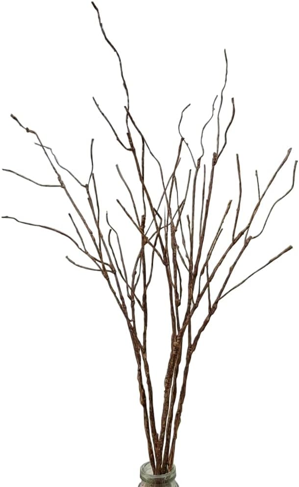 Bakoukiter 5PCS Artificial Lifelike Curly Willow Branches
