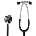 HCS Stethoscope, Black, Classic Lightweight - Medical, Dual Head Stethoscopes for Nurses, Doctors, Vet - Nursing School Essentials, Student Supplies, Work, Home - 22 inch Tubing