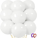 32Pcs White Big Balloons 18 Inch