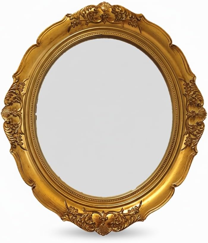 Schonee Vintage Carved Decorative Wall Mirror