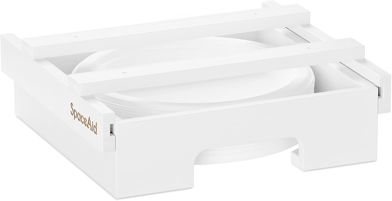 Paper Plate Dispenser.