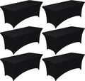 Pureegg Spandex Tablecloth 6ft - 6 Pack