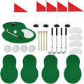 4 Set Golf Table Centerpieces Golf Party Decorations Including Golf Balls, Green Mats, Clubs, Tees, Sand Traps, Red Flags & Stands,Golf Pen for Sport Themed Birthday Party Decor