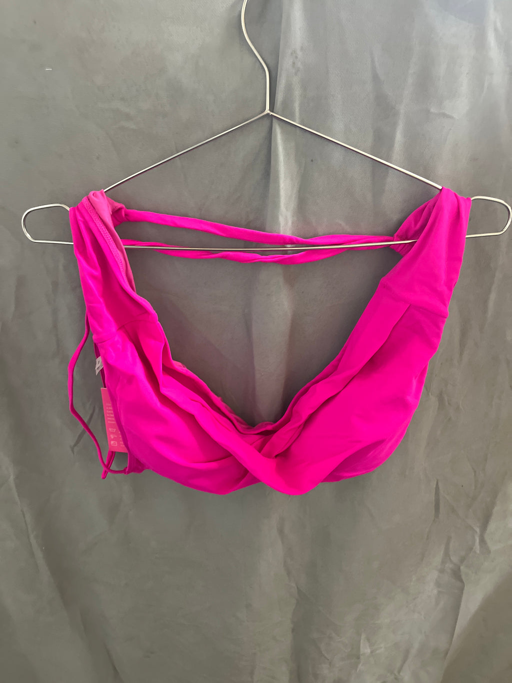 Holipick fluorescent pink 2 piece bathing suit