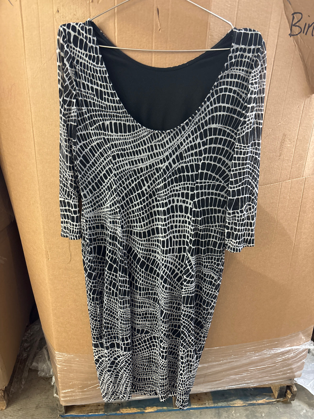 Women’s beige by eci dress (large)