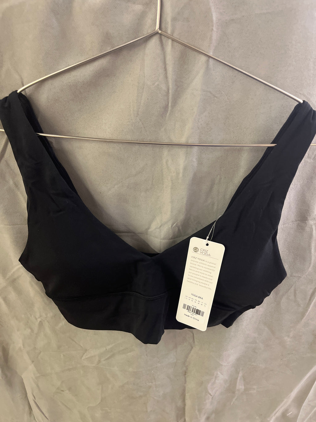 Crazy yoga workout bra
