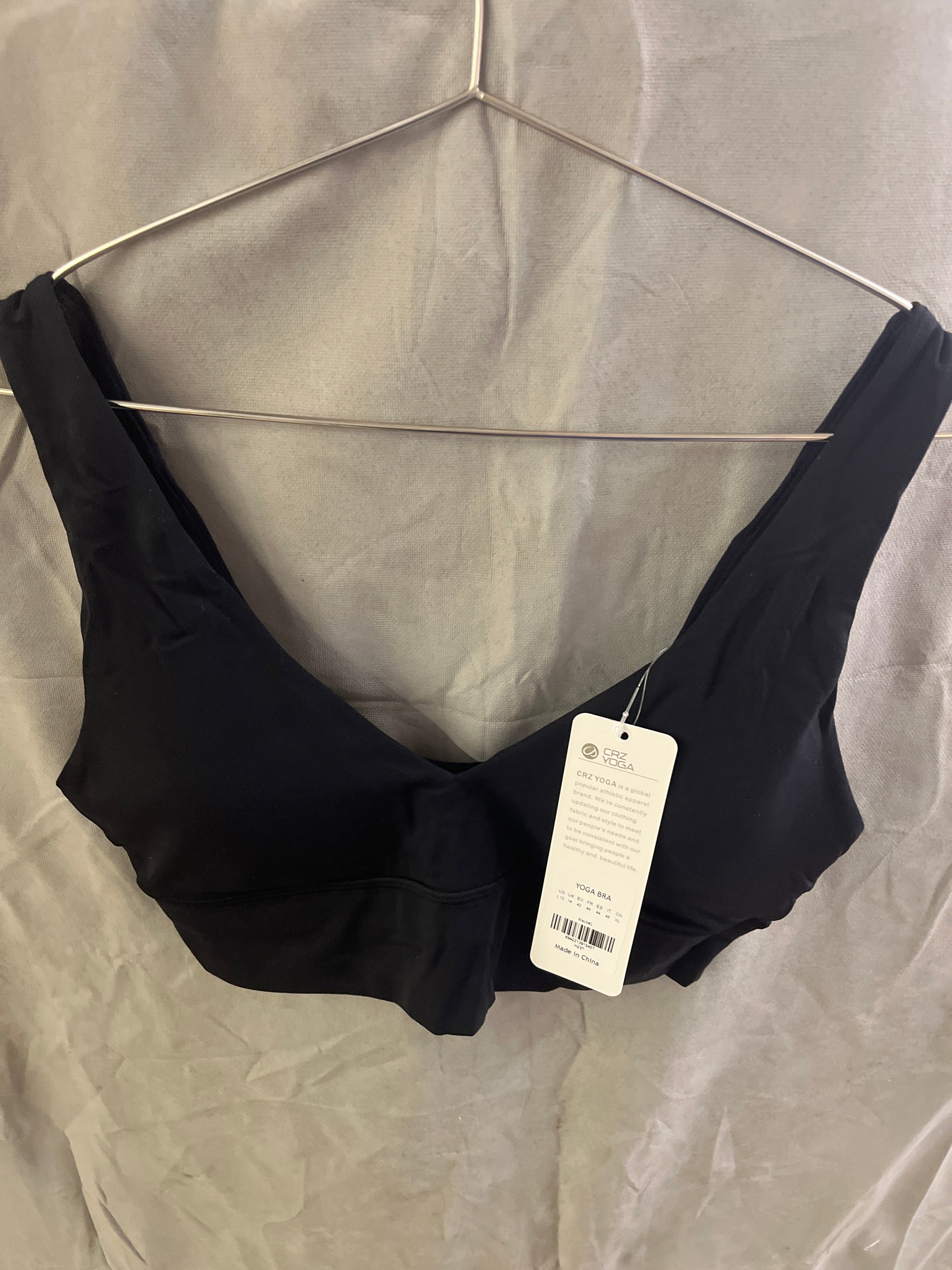 Crazy yoga workout bra