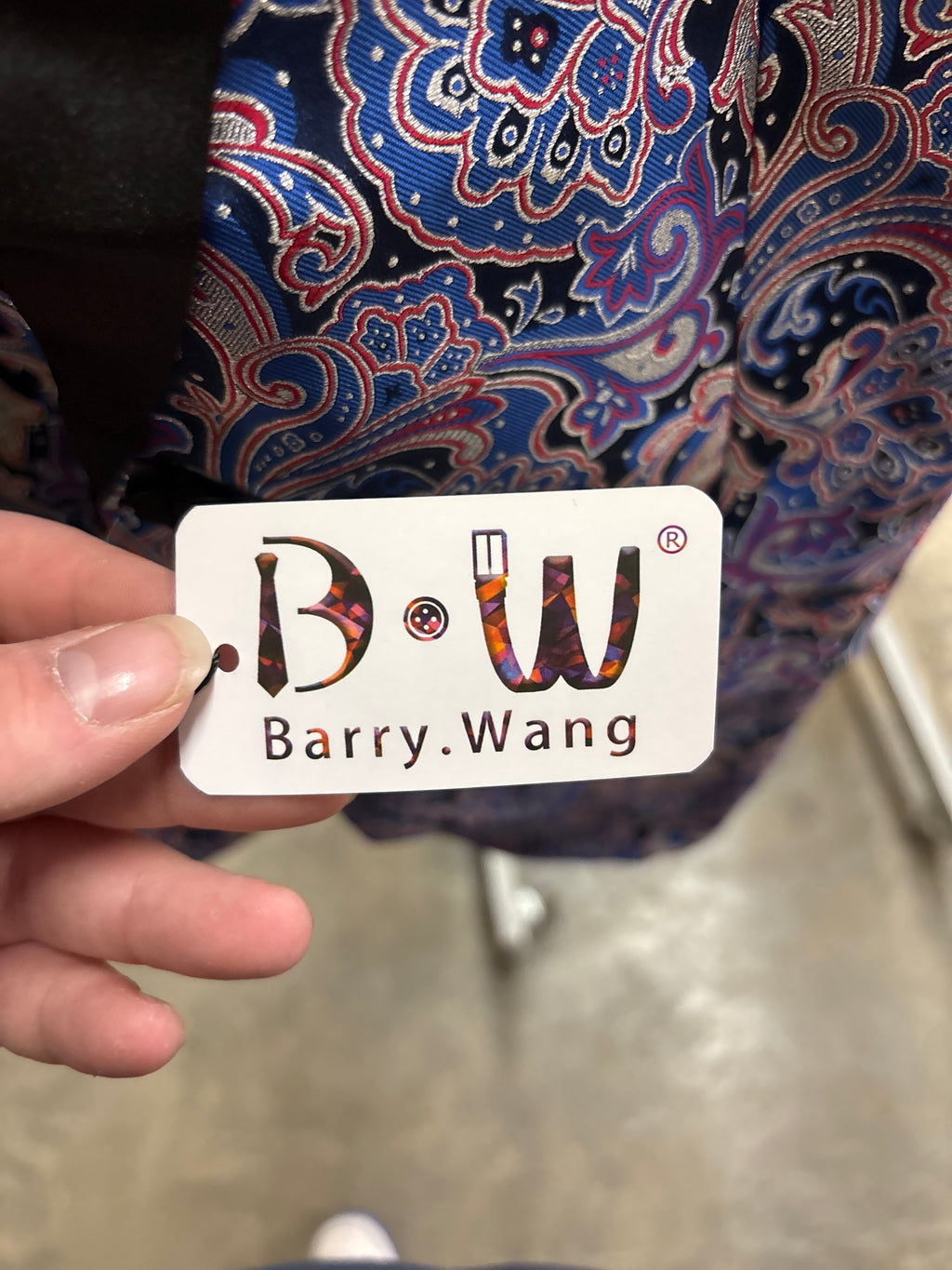 Barry wang men’s blazer