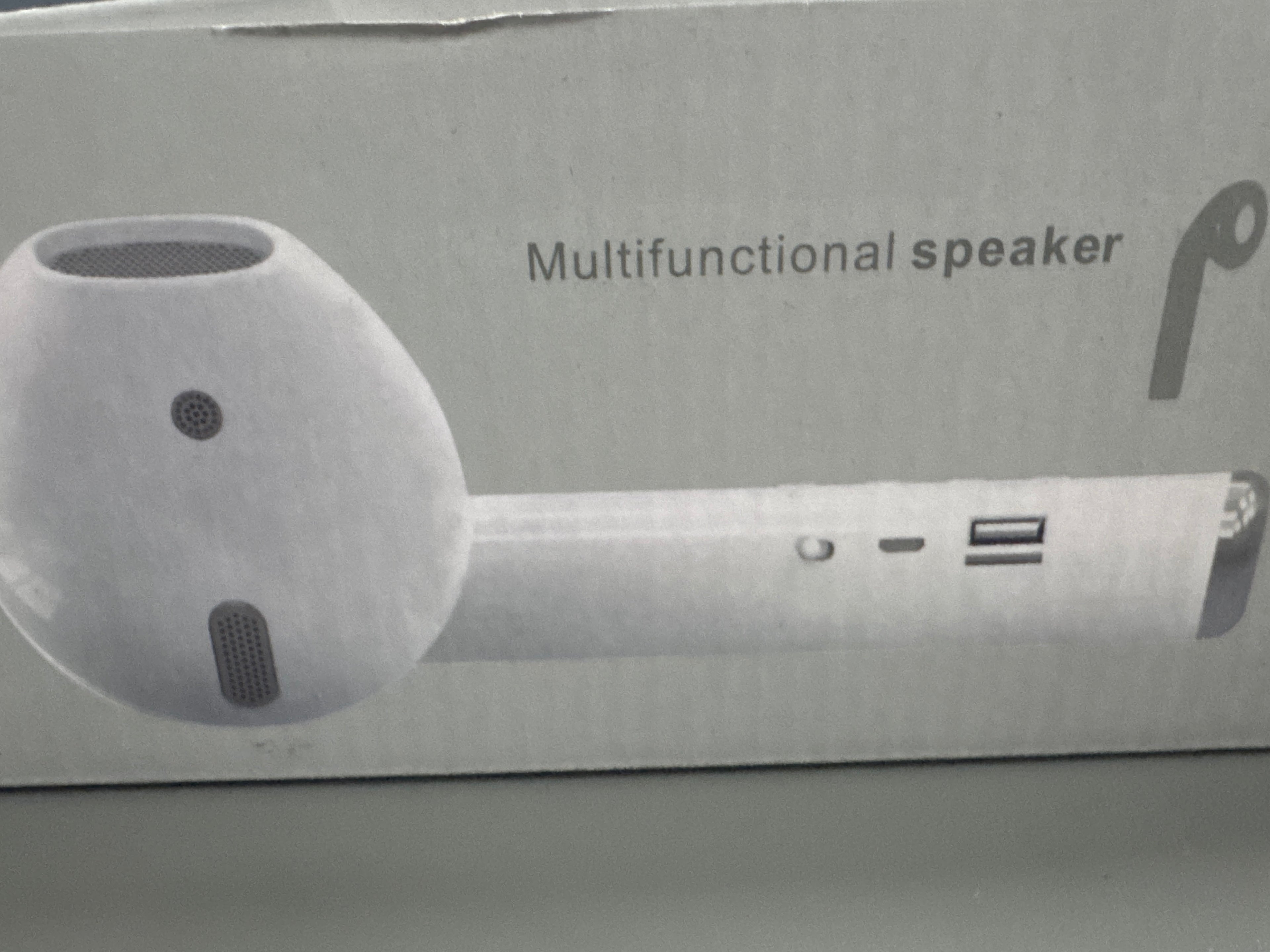 Giant Multifunctional Bluetooth Speaker looks like Giant AirPod