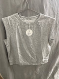 Anrabess grey sleeveless Tshirt and shorts