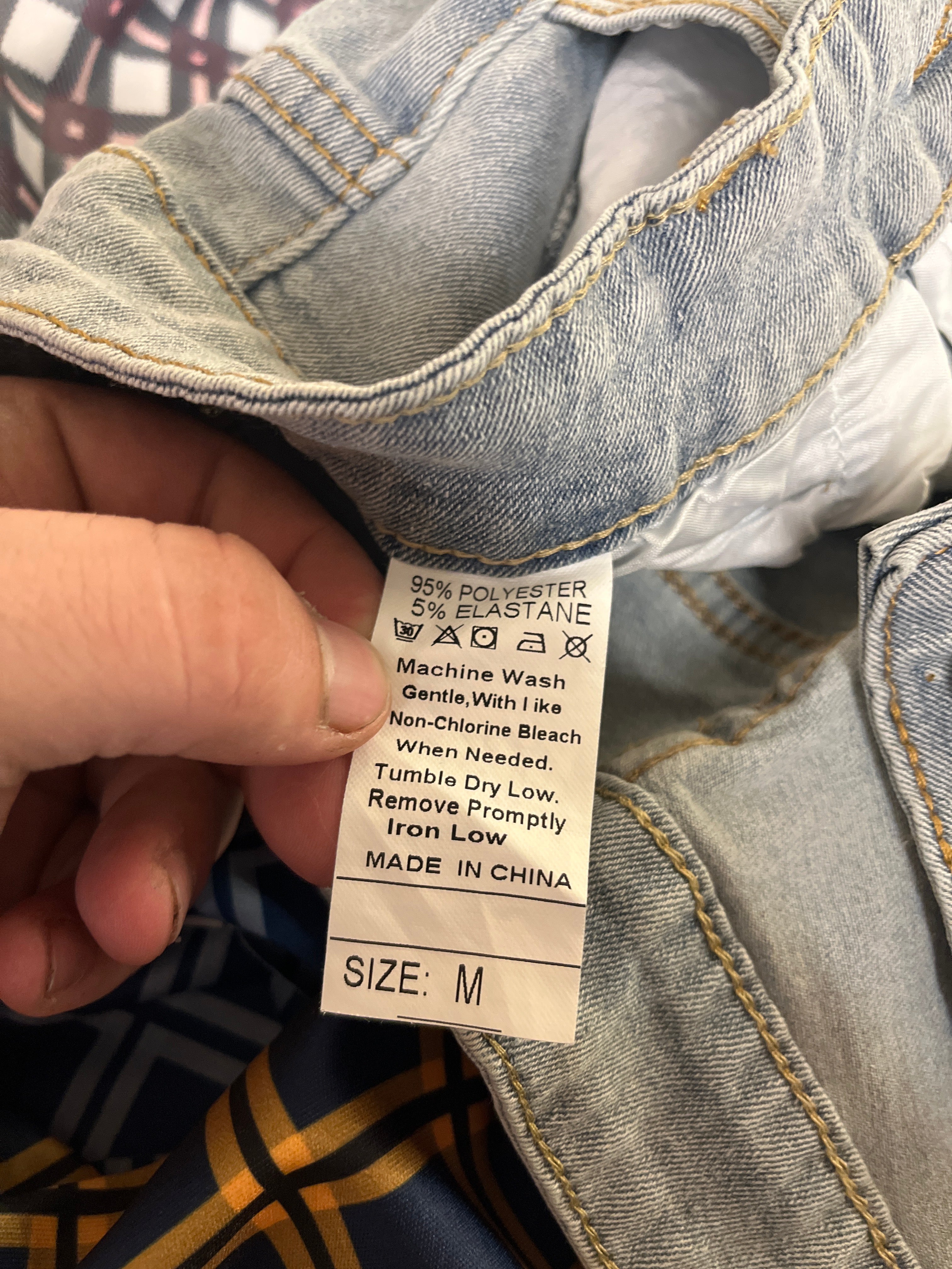 Women’s jeans with different designs