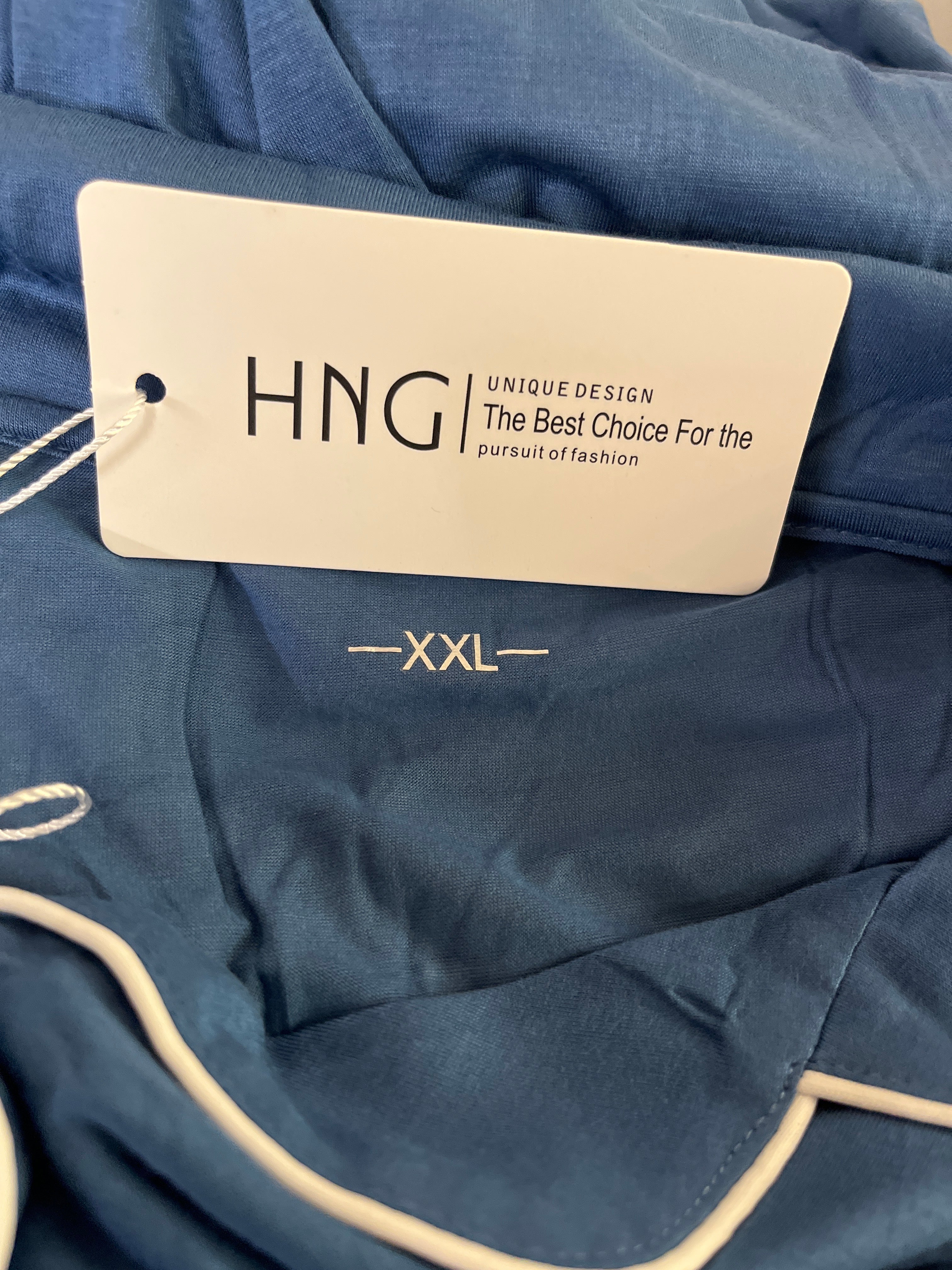 HNG blue pajamas set