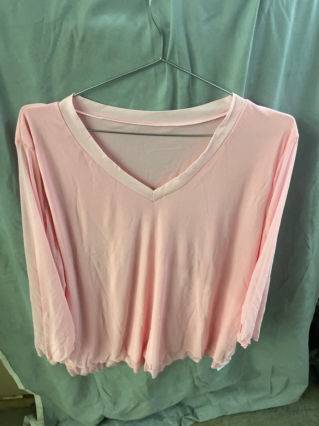 Pink long sleeve shirt