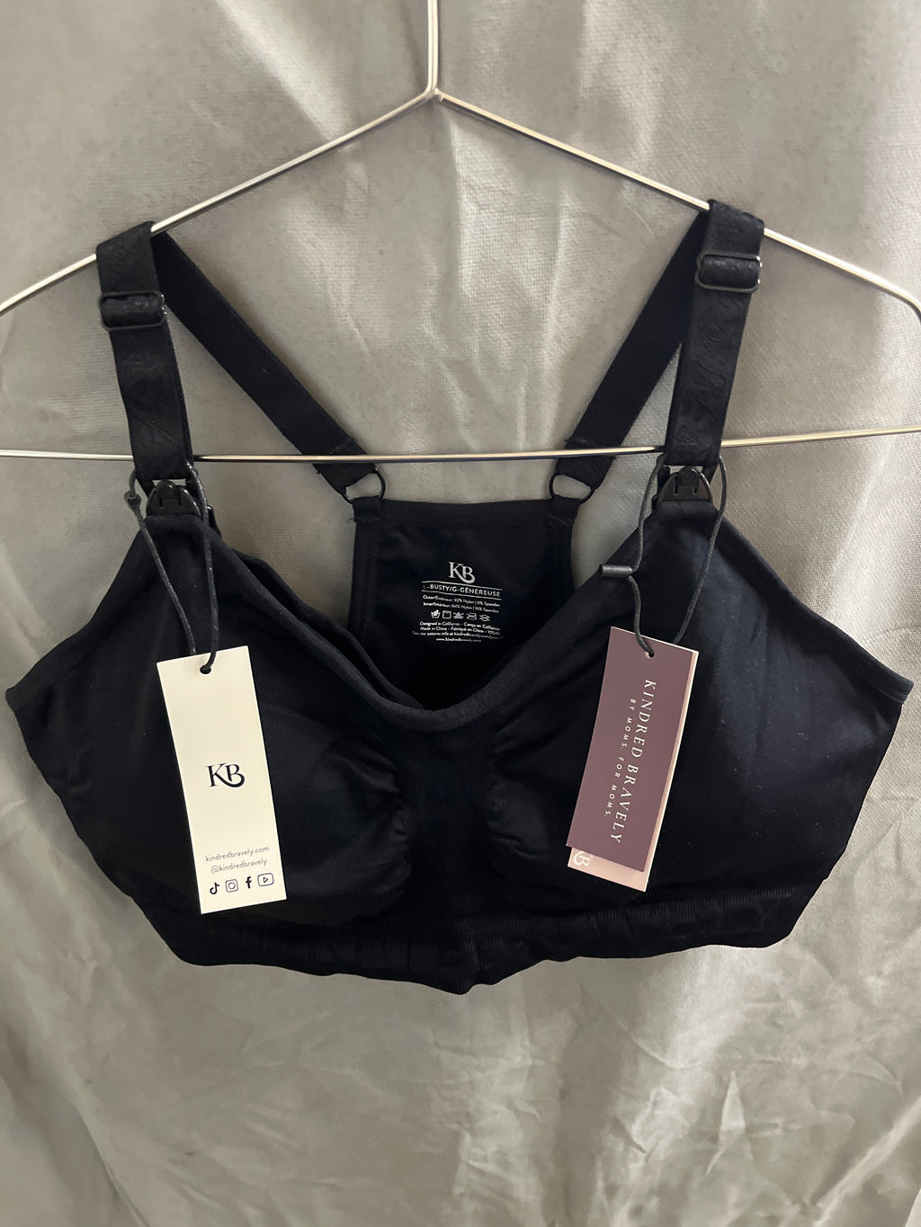 Kindred bravely nursing sports bra