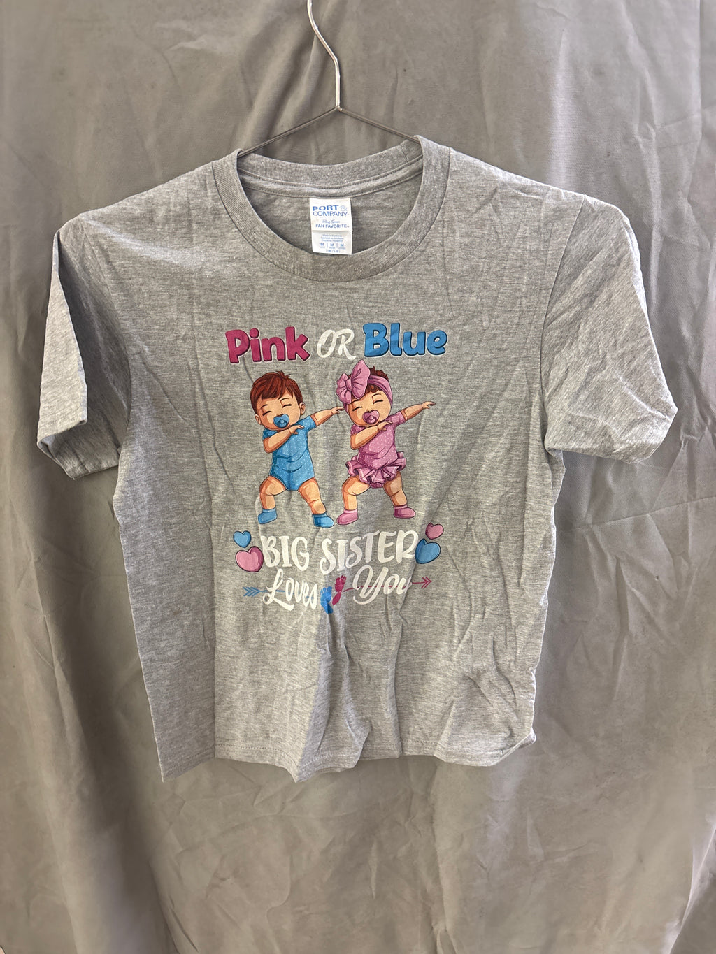 Big sister tshirt (youth M)