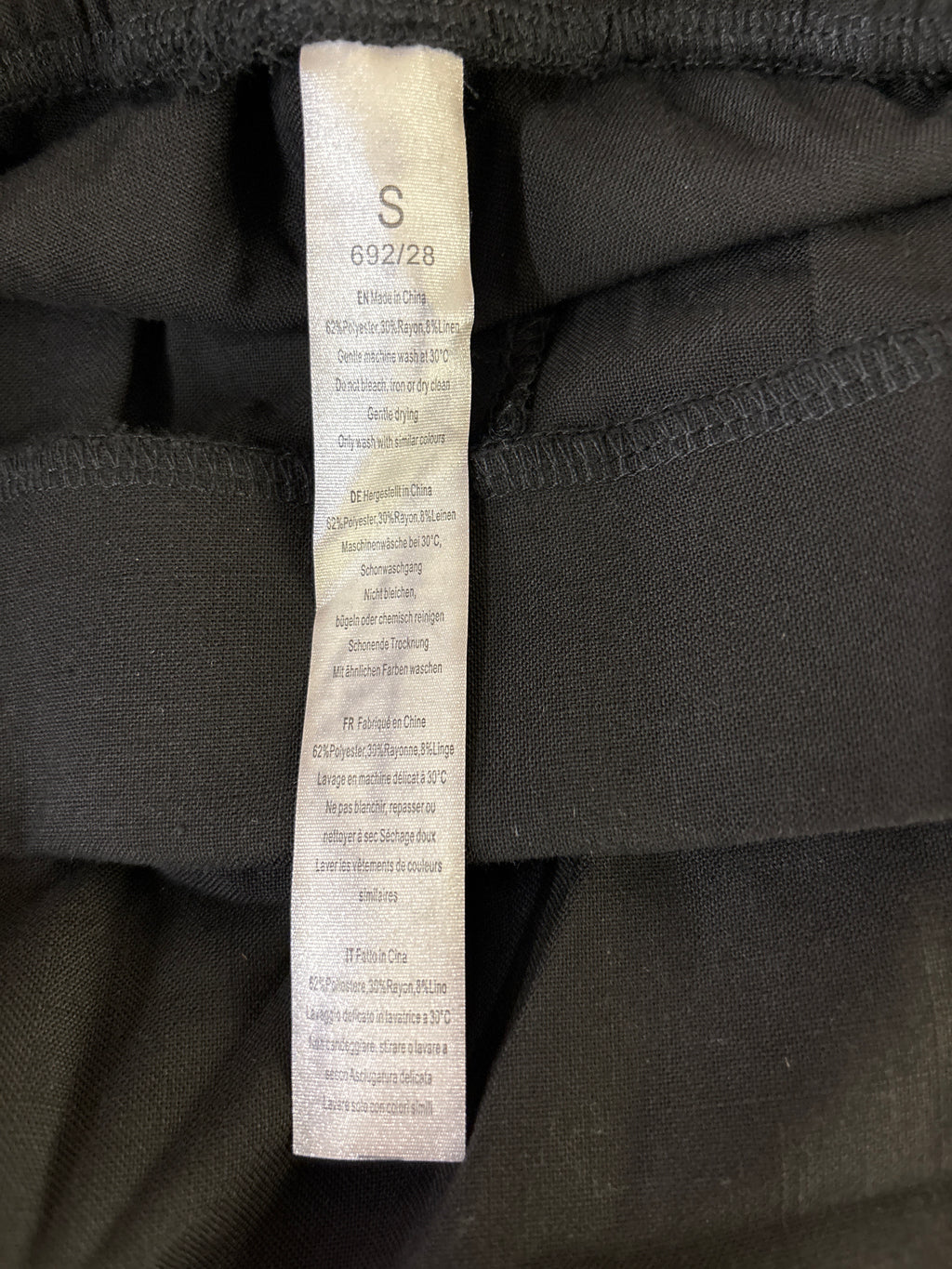 Afitne black pants
