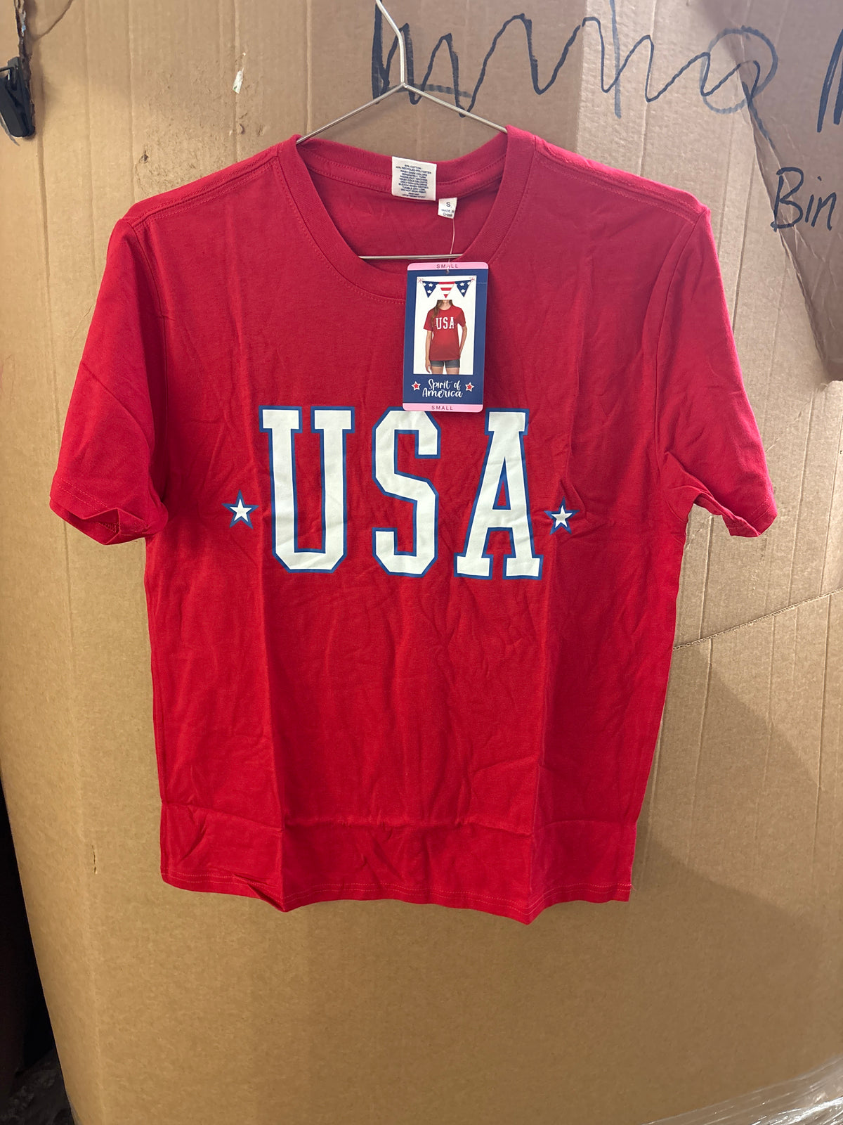 Girls USA tshirt (small)