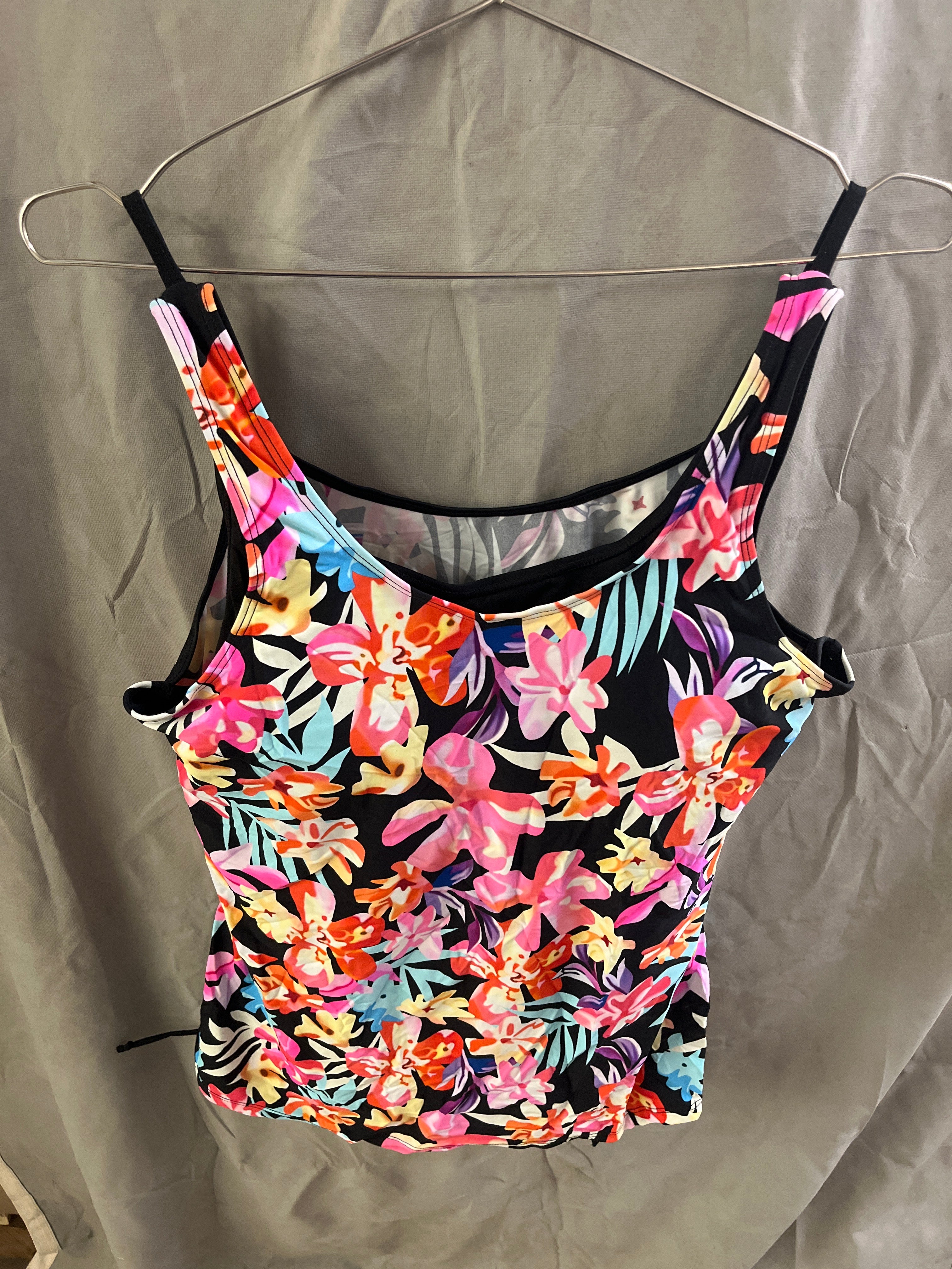 Floral 2 piece bathing suit