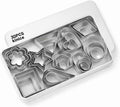Mini Stainless Steel Cookie Cutters (30pcs)