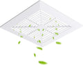Baquler 1 Pcs 11 x 11'' Exhaust Bathroom Fan Cover with Springs Square