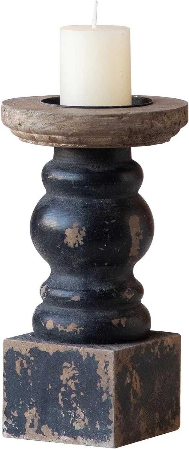 Wooden Candle Holder