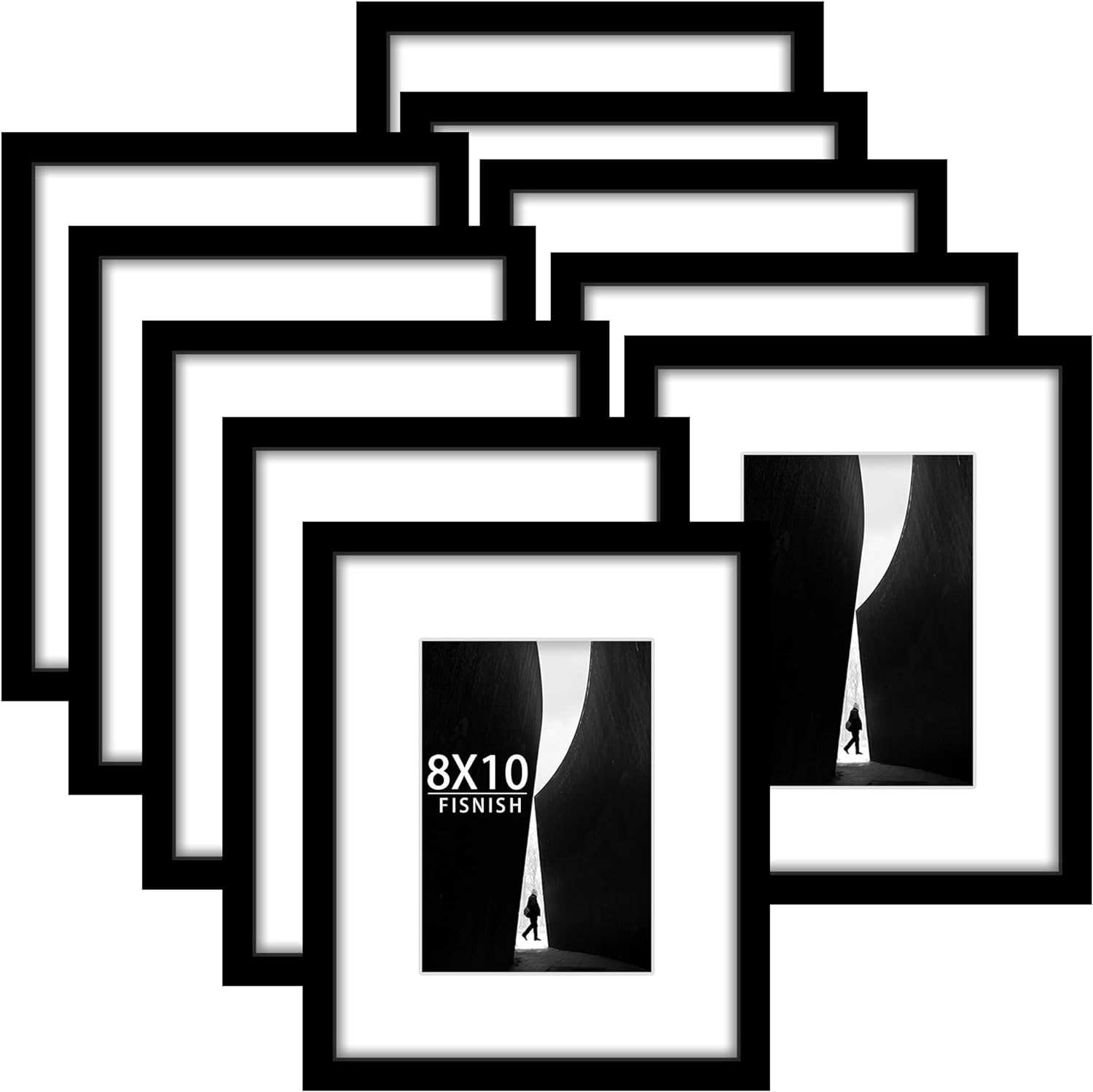 8x10 Picture Frames Set of 10