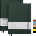 Wiisdatek B5 College Ruled Notebooks - 2 Pack B5 Large Journal Notebooks