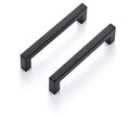 Ravinte 15 Pack 5 Inch Kitchen Square Cabinet Handles Matte Black Drawer Pulls for Cupboard Hardware