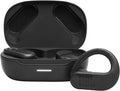 JBL Endurance Peak 3 - Dust and Water Proof (IP68) True Wireless Active Earbuds, JBL Pure Bass Sound, Up to 50 Total Hours of Playback with Speed Charge, Ambient Aware & Talk Thru (Black) open box case scratched a little