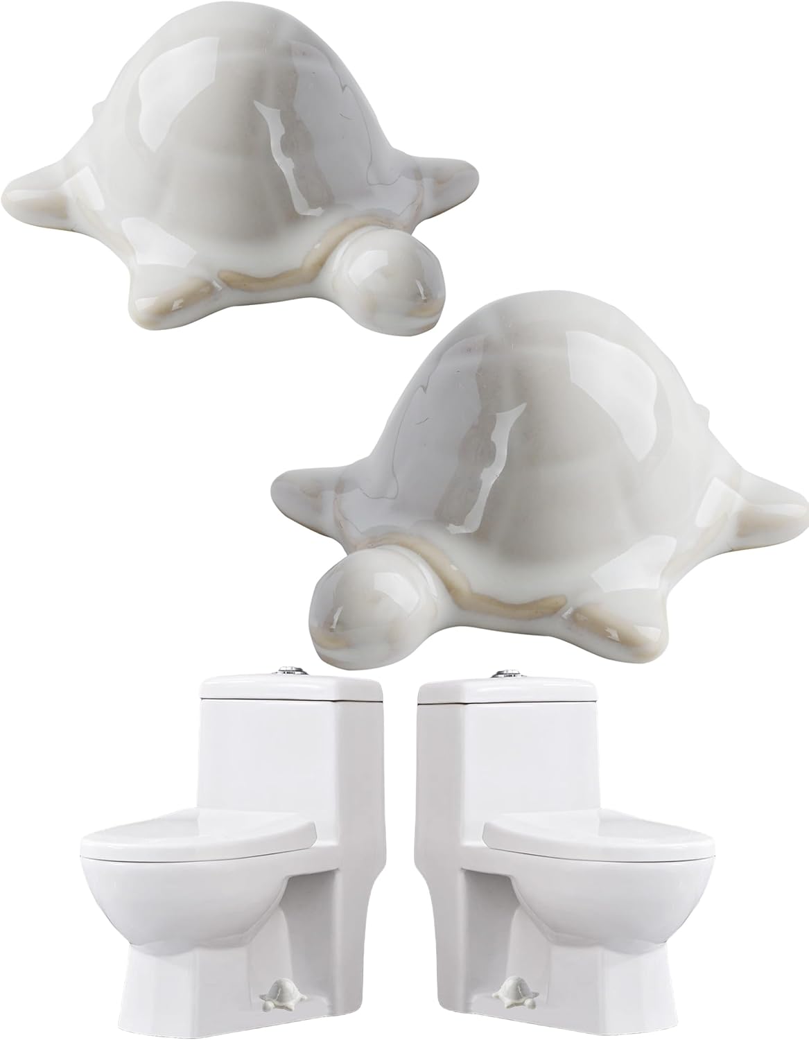 Sea Turtle Toilet Bolt Caps