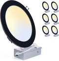8 inch Black Recessed Lighting (6 pack)