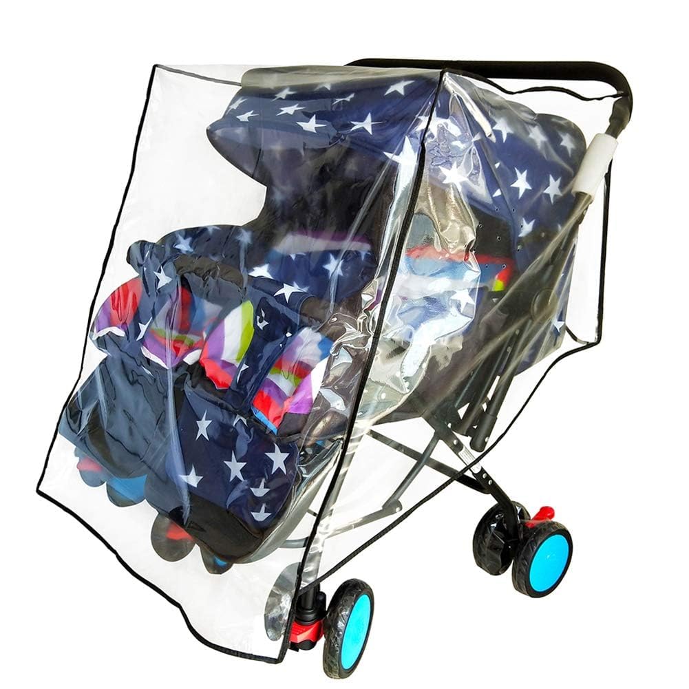 Double Stroller Raincoat