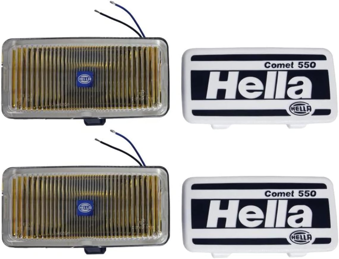 Hella 550 Performance Off-Road Amber Fog Light Kit