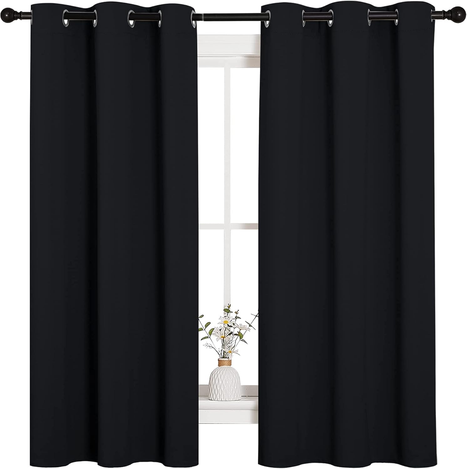 Blackout Curtains 42x63 inches (2 panels)