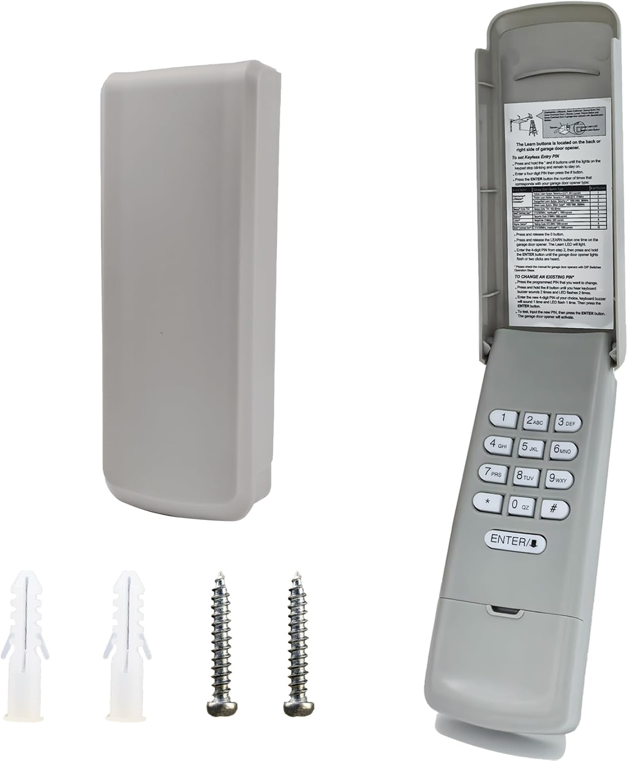 2026 Upgraded Universal Garage Door Opener Keypad