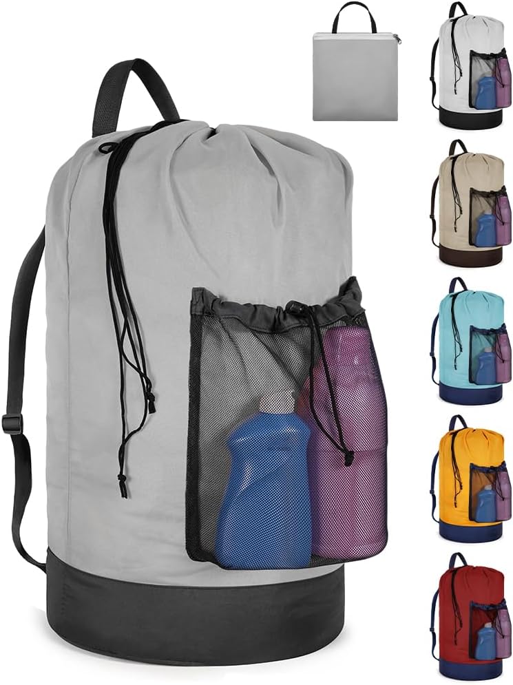 Mesh Laundry Bag with Shoulder Strap