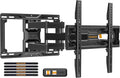 Perlegear Full Motion TV Wall Mount for 26-74 inch TVs, Height Adjustable TV Mount