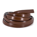 InstaTrim Self-Adhesive Flexible Trim - 10ft Dark Brown 3/4" Wide Caulk Strip