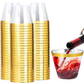Gold Plastic Cups, 9oz (200 pack)