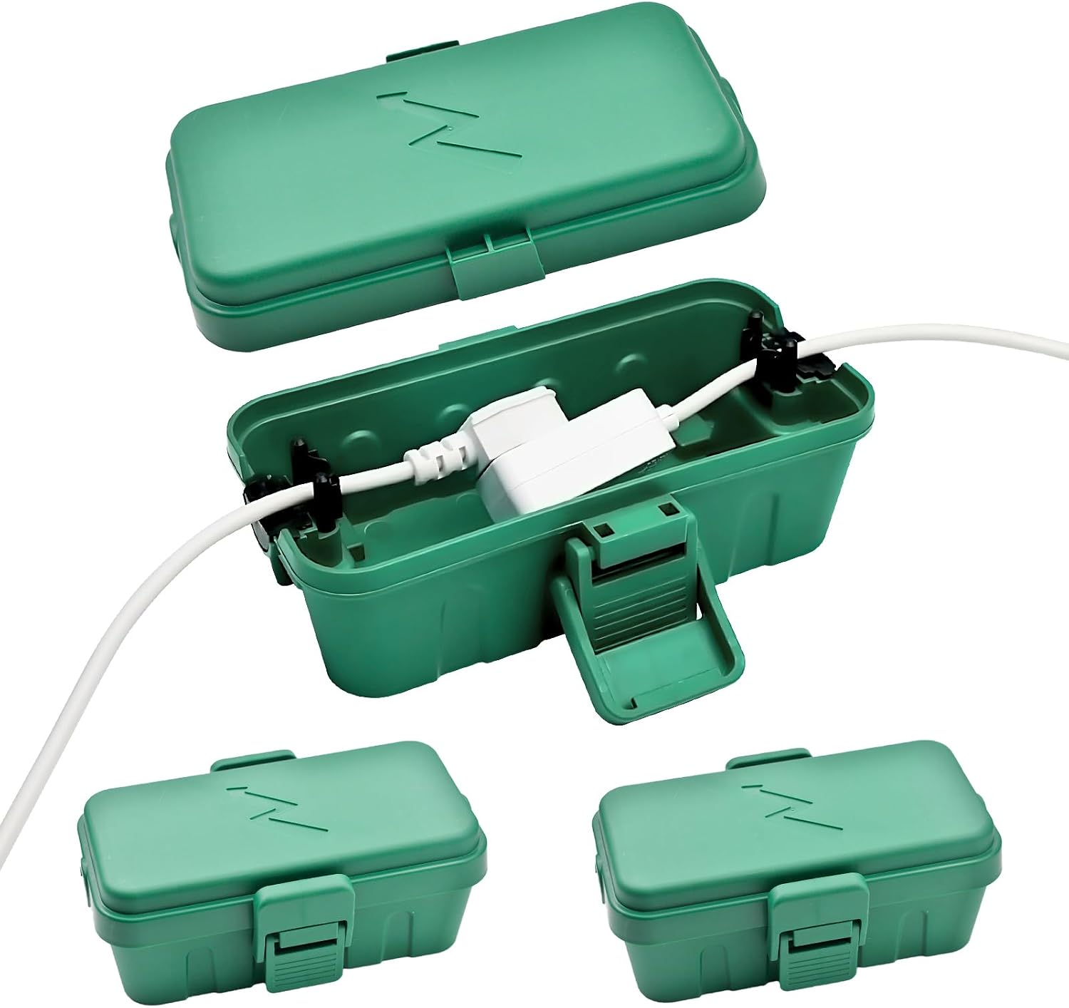 Hrensaw 3PCS Small Weatherproof Electrical Connection box